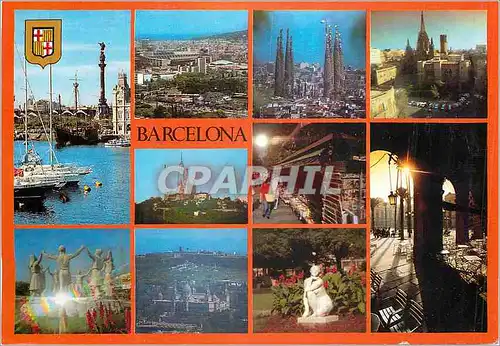 Cartes postales moderne Barcelona Divers Aspects