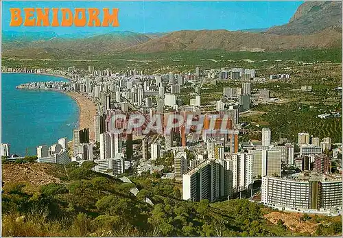 Cartes postales moderne Benidorm (Espana) Vista Partial