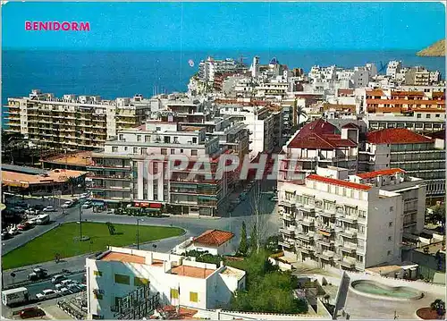 Cartes postales moderne Benidorm (Alicante) Vue des la Place Triangular