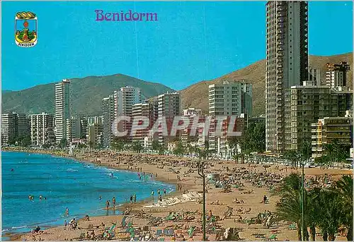 Cartes postales moderne Benidorm (Espana) Playa de Levants