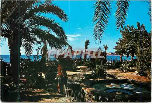 Moderne Karte Benidorm (Espana)