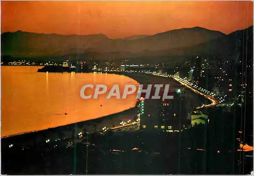 Moderne Karte Benidorm (Espana)