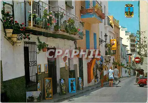 Cartes postales moderne Benidorm (Alicante) Rue Typique