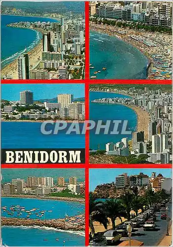 Cartes postales moderne Benidorm (Espana)