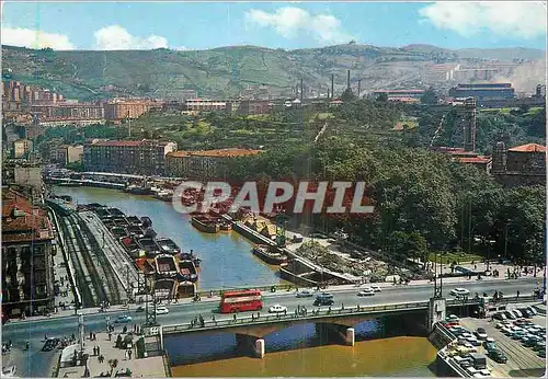 Cartes postales moderne Bilbao Pont de la Victoire det le Nervion Canalise