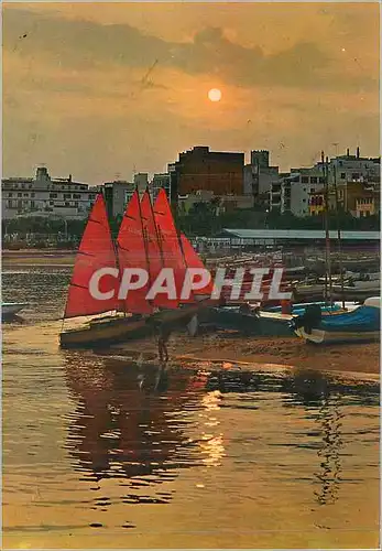 Cartes postales moderne Costa Brava Blanes Bateau