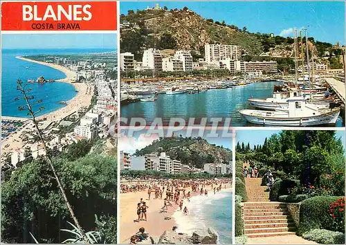 Cartes postales moderne Blanes Costa Brava