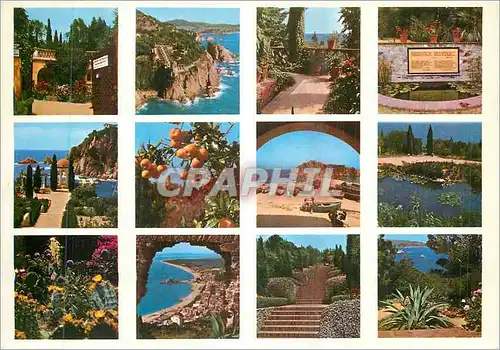 Cartes postales moderne Blanes Costa Brava Jardin Botanico Manri Murira