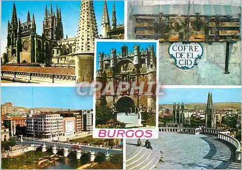 Cartes postales moderne Burgos