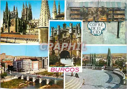 Cartes postales moderne Burgos