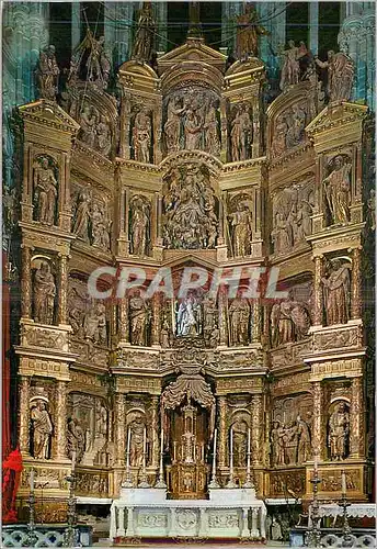 Cartes postales moderne Burgos Catedral Retable du Maitre Autel (Siecle XVI)