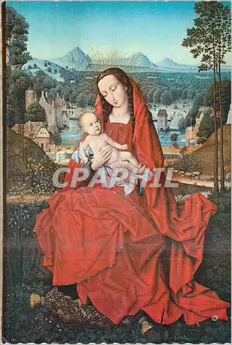 Cartes postales moderne Burgos Catedral Peinture de Memling XV Siecle