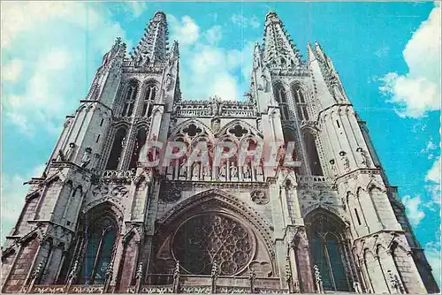 Cartes postales moderne Burgos Catedral Les Clochers