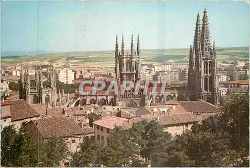 Cartes postales moderne Burgos vue Partielle