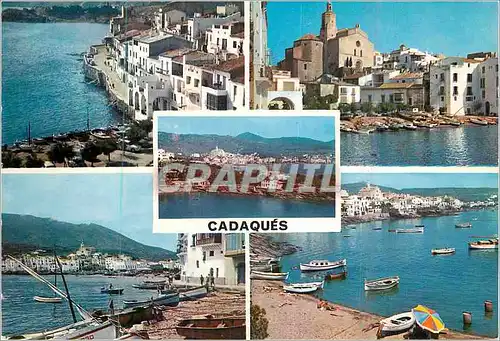 Cartes postales moderne Cadaques costa Brava