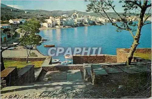 Cartes postales moderne Cadaques Costa Brava From the Park of Rocamar Hotel