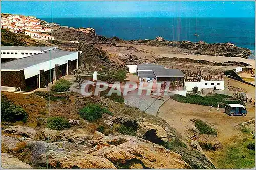 Moderne Karte Cadaques Costa Brava Espagne club Mediterranee