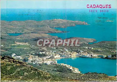 Cartes postales moderne Cadaques Costa Brava La Cote Torturee depuis Cadaques a Cobo de Creus