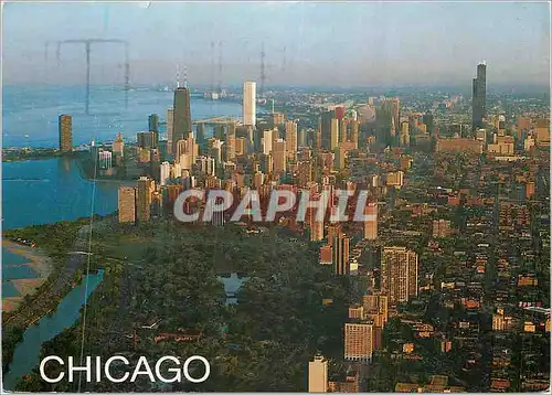 Cartes postales moderne Chicago Diverse in its Moods and Points of Interest