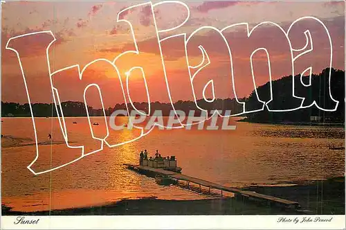 Cartes postales moderne Indiana Sunset