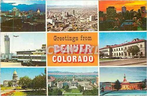 Cartes postales moderne Greeting from Denver Colorado