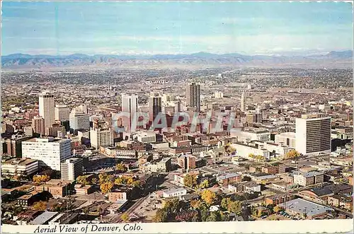 Cartes postales moderne Aerial View of Denver Colorado