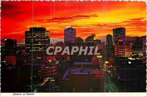 Cartes postales moderne Denver at Sunset