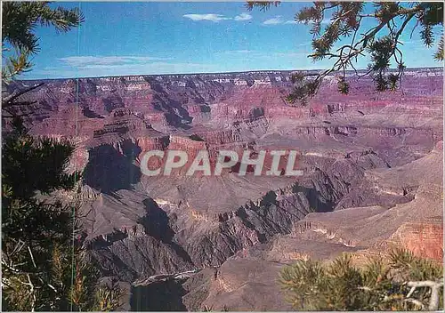 Moderne Karte View From the South at the Grand Canyon