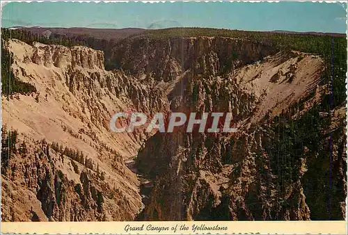 Moderne Karte Grand Canyon of the Yellowstone