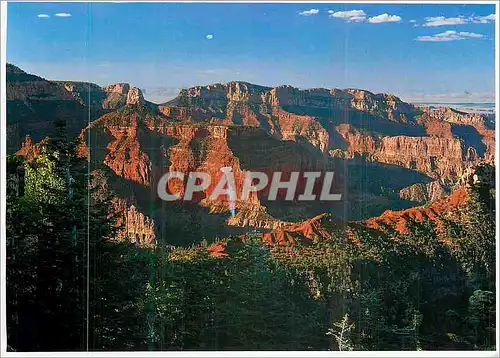 Moderne Karte Grand Canyon National Park Arizona A Beautiful View of the Varied terrain at the Canyon