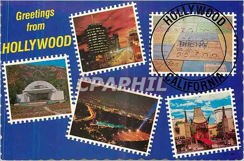 Cartes postales moderne Greeting from Hollywood