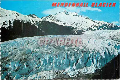 Cartes postales moderne A Close up Majestic Mendenhall Glacier near Juneau Alaska