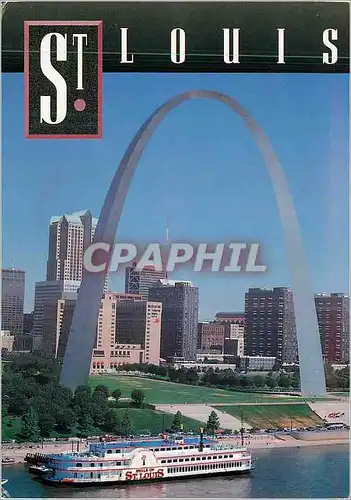 Cartes postales moderne St Louis Bateau