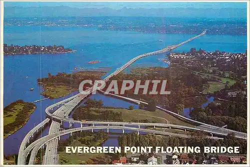 Moderne Karte Evergreen Point Floating Bridge