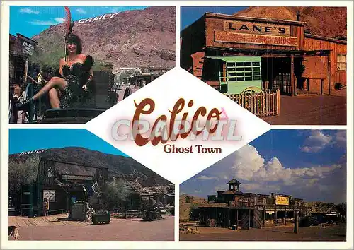 Moderne Karte Calico Ghost Town A San Bernardino County Regional Park Lanes General Store