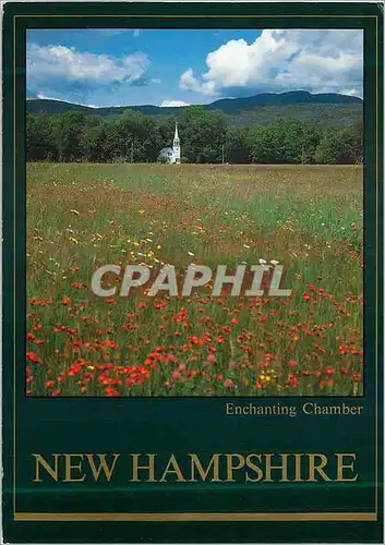 Moderne Karte New Hampshire