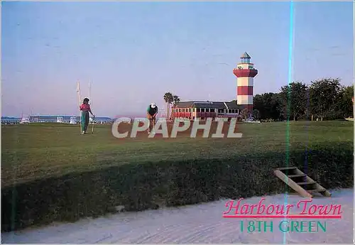 Cartes postales moderne Harbour Town 18Th Green Hilton Head Island Carolina