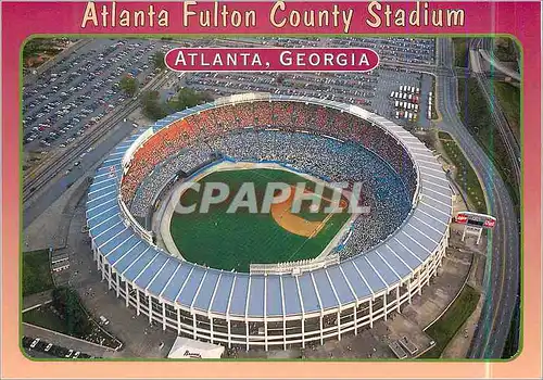 Cartes postales moderne Atlanta Fulton County Stadium Atlanta Georgia Baseball