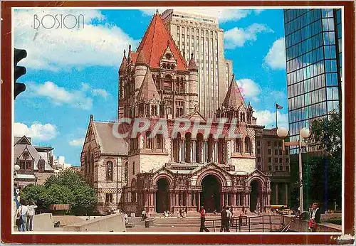 Cartes postales moderne Trinity Church on Copley Square Boston Massachusetts