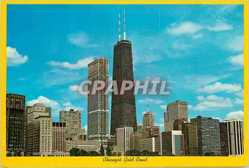 Moderne Karte Chicago's Gold Coast Chicago Illinois