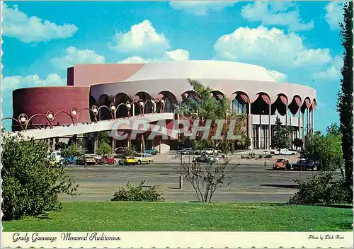 Moderne Karte Grady Gammage Memorial Auditorium Arizona State University