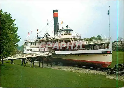 Moderne Karte SS Ticonderoga Bateau