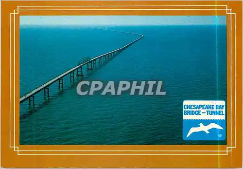 Cartes postales moderne Chesapeake Bay  Bridge Tunnel Virginia