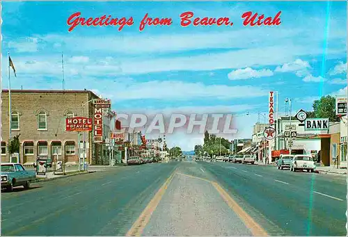Cartes postales moderne Greeting from Beaver Utah