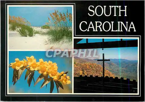Moderne Karte South Carolina