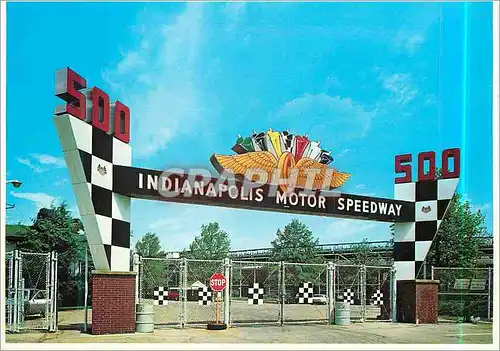 Cartes postales moderne Main Gate Indianapolis Motor Speedway Automobile