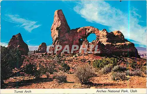 Moderne Karte Turret Arch Arches National Park Utah