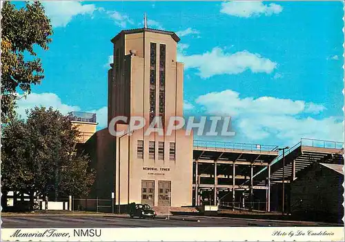 Cartes postales moderne Memorial Tower NMSU The Entrance to the Stadium on the Campus of New Mexico