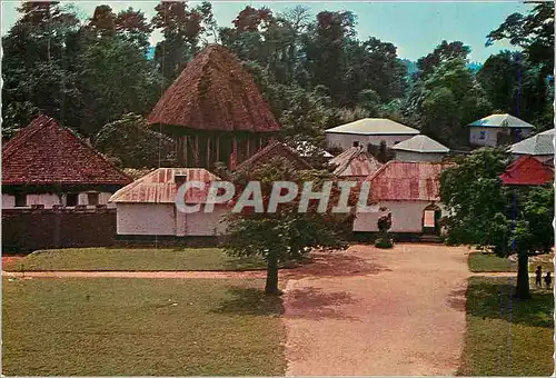 Cartes postales moderne The Fon of Bafut's Palace at Bafut Mezam Bameda
