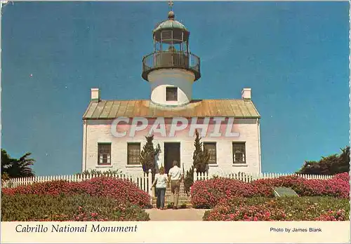 Moderne Karte Cabrillo National Monument Old Point Loma Lighthouse
